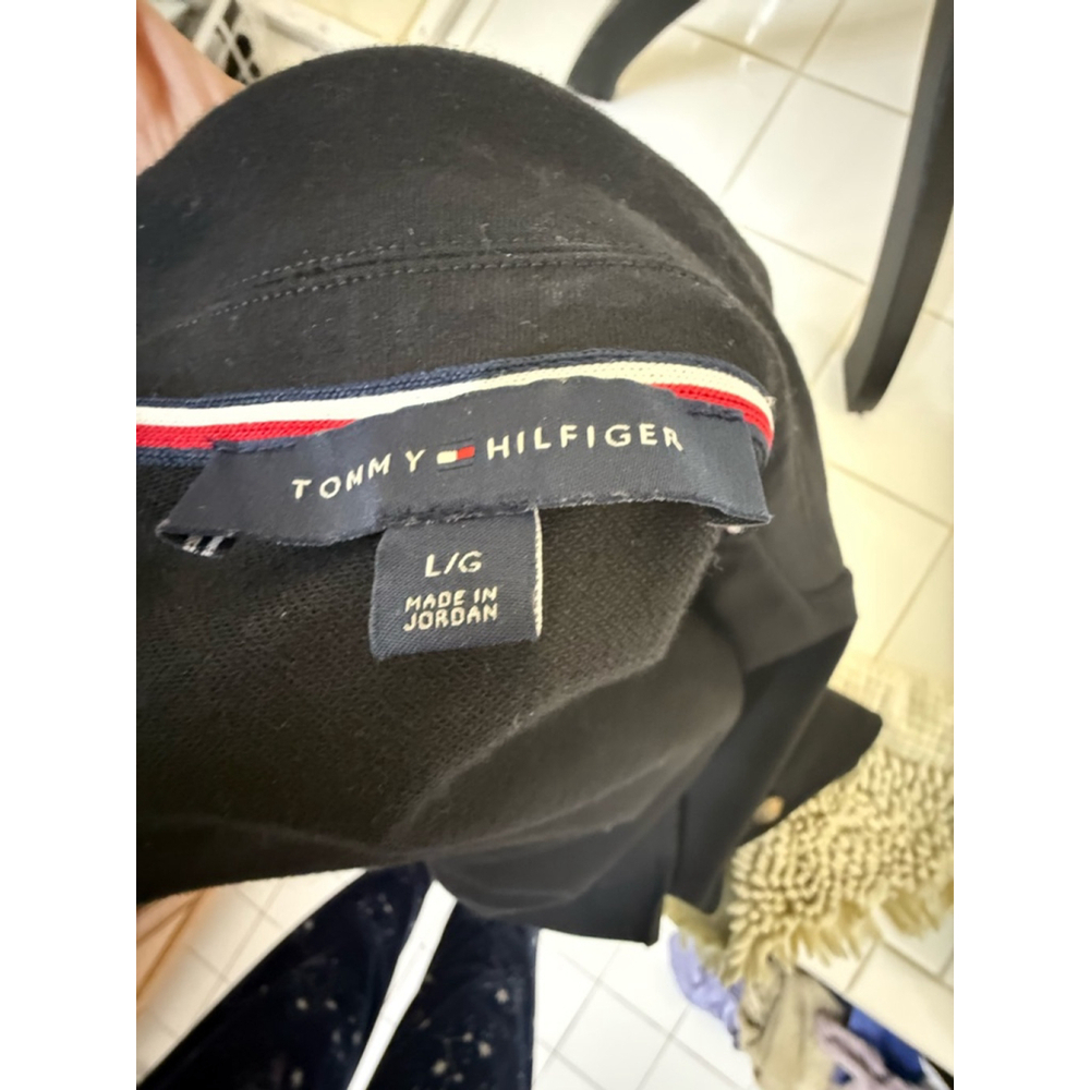 Women's Tommy Hilfiger Black Blazer Size L - Picture 5 of 7